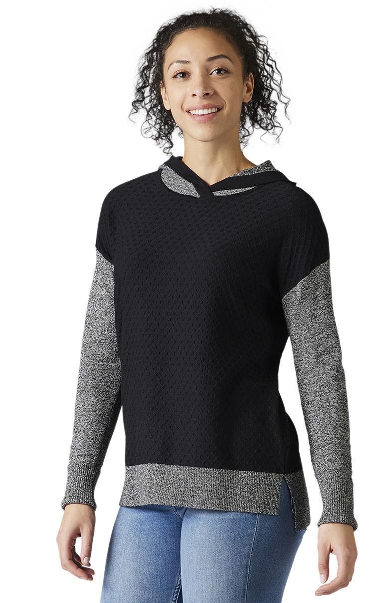 Shadow Pine Hoodie Sweater - Womens - black 1