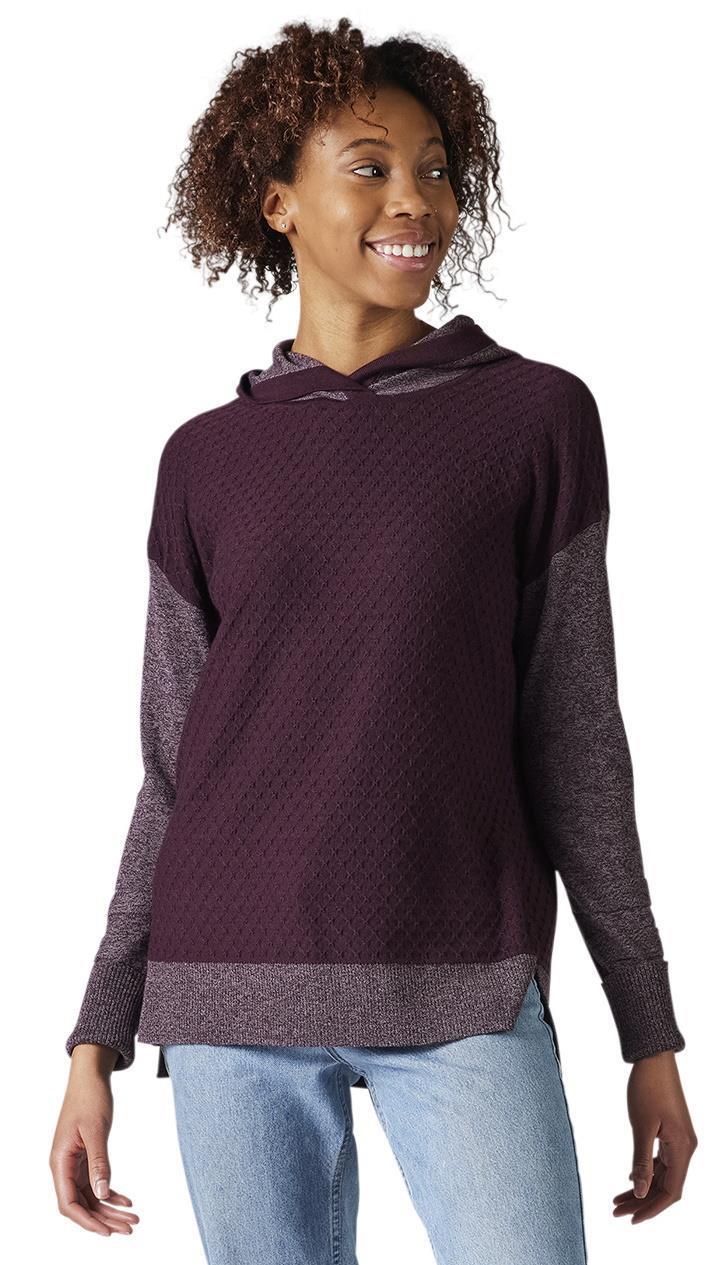 Shadow Pine Hoodie Sweater - Womens - woodsmoke heather 1