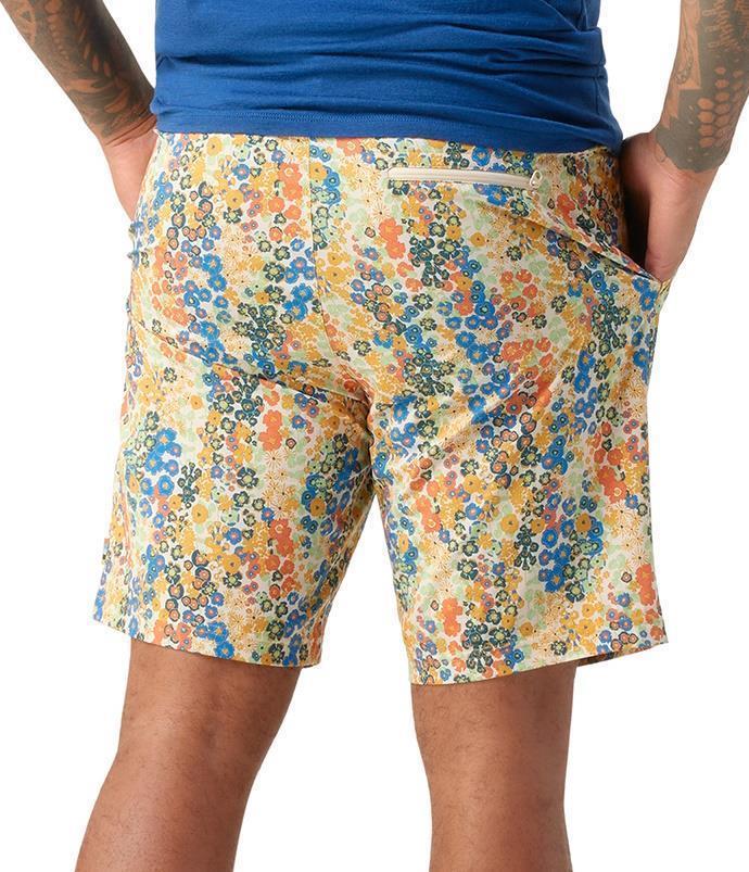 Shorts, 8" Inseam - Mens - Almond Meadow Print 3