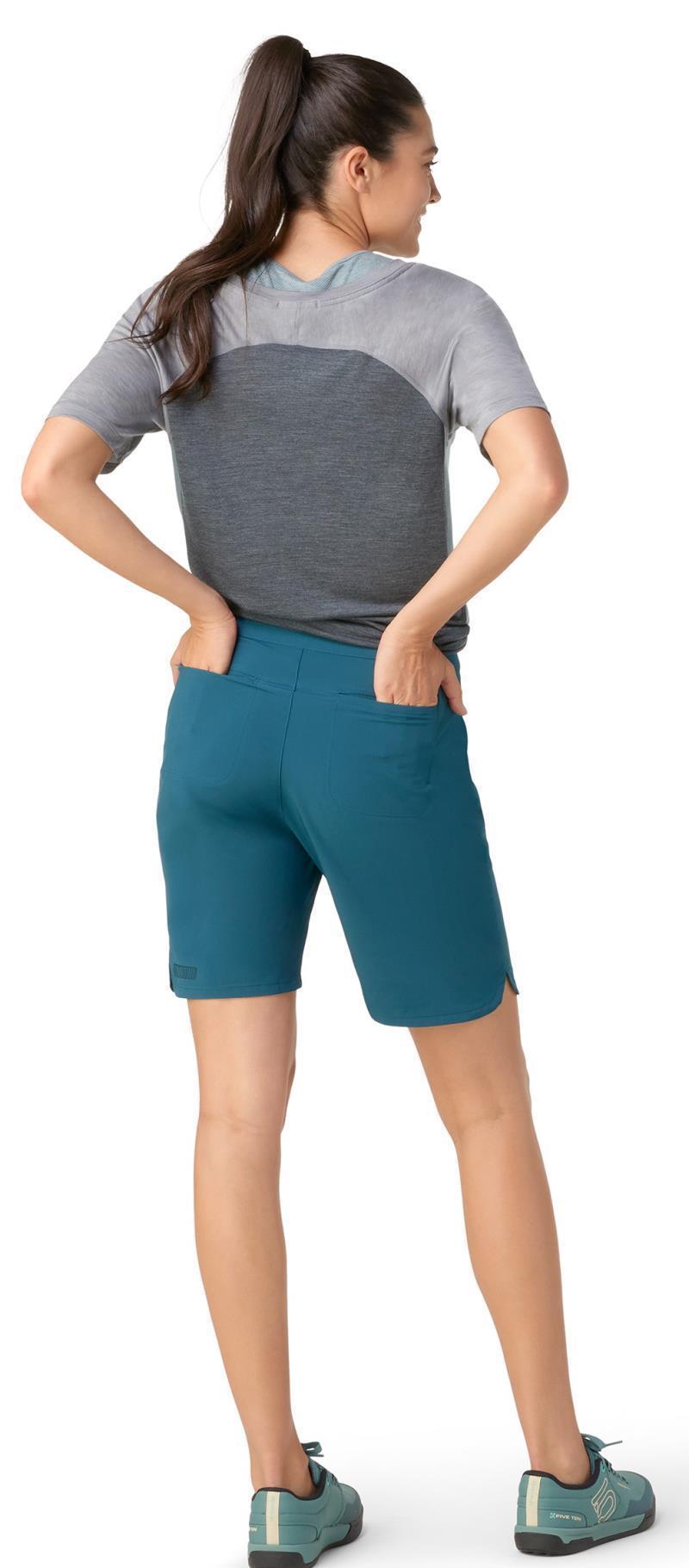 Shorts, 8" Inseam - Womens - Twilight Blue 3