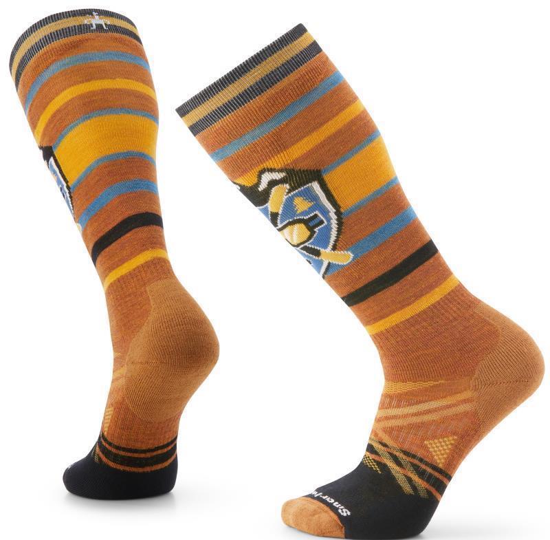 Ski Full Cushion Alpine Edge Over The Calf Socks - Mens - Acorn 1