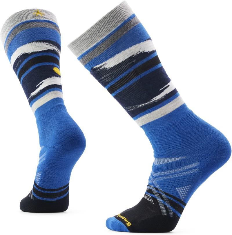 Ski Full Cushion Midnight Ski Over The Calf Socks - Mens - laguna blue 1