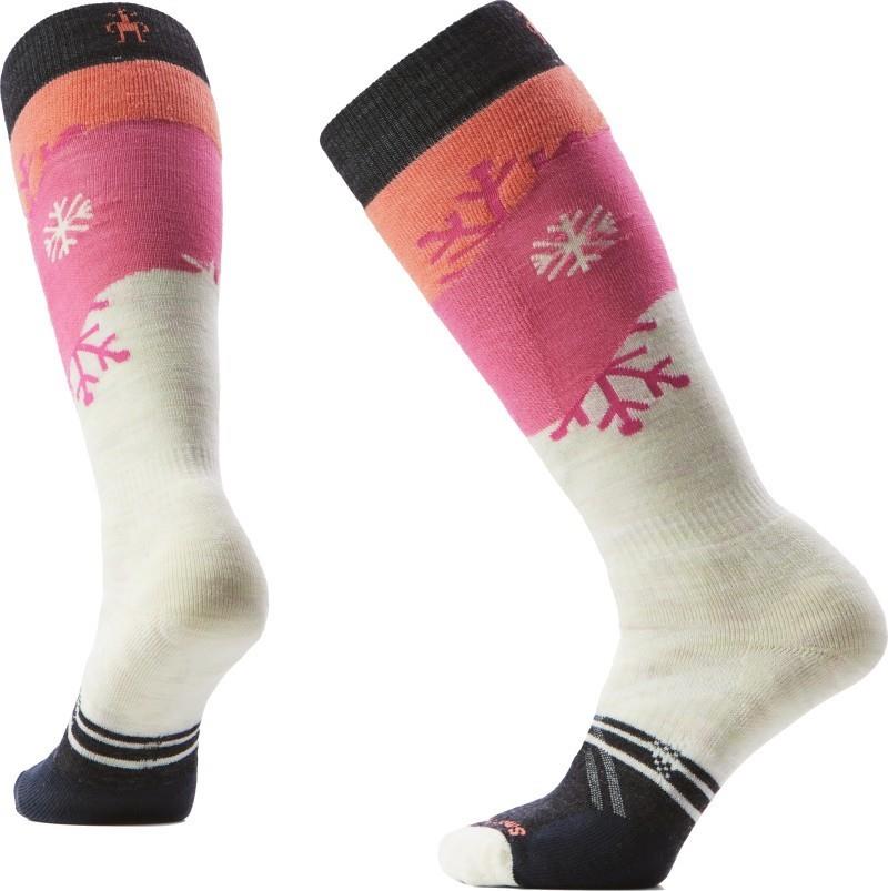 Ski Full Cushion Snowpocalypse Over The Calf Socks - Womens - moonbeam 1