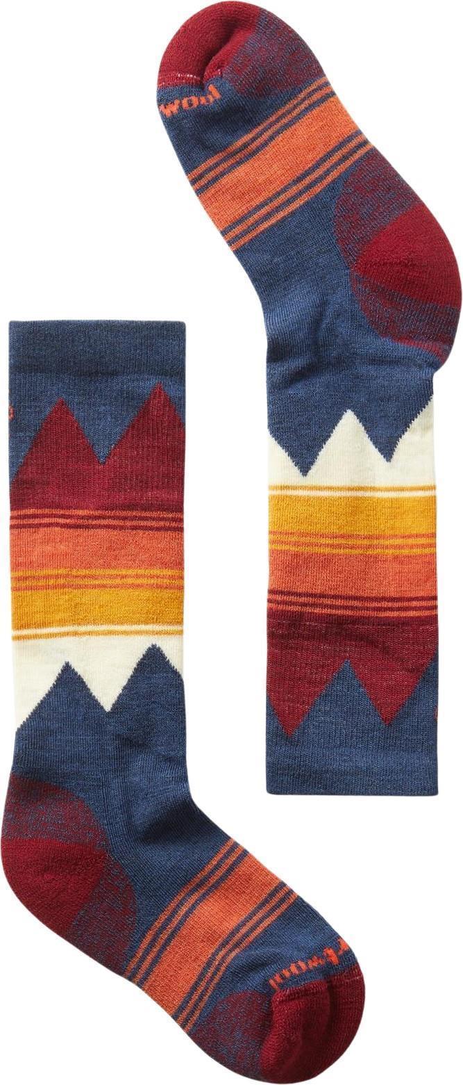 Ski Light Cushion Over The Calf Socks - Kids - Alpine Blue 1