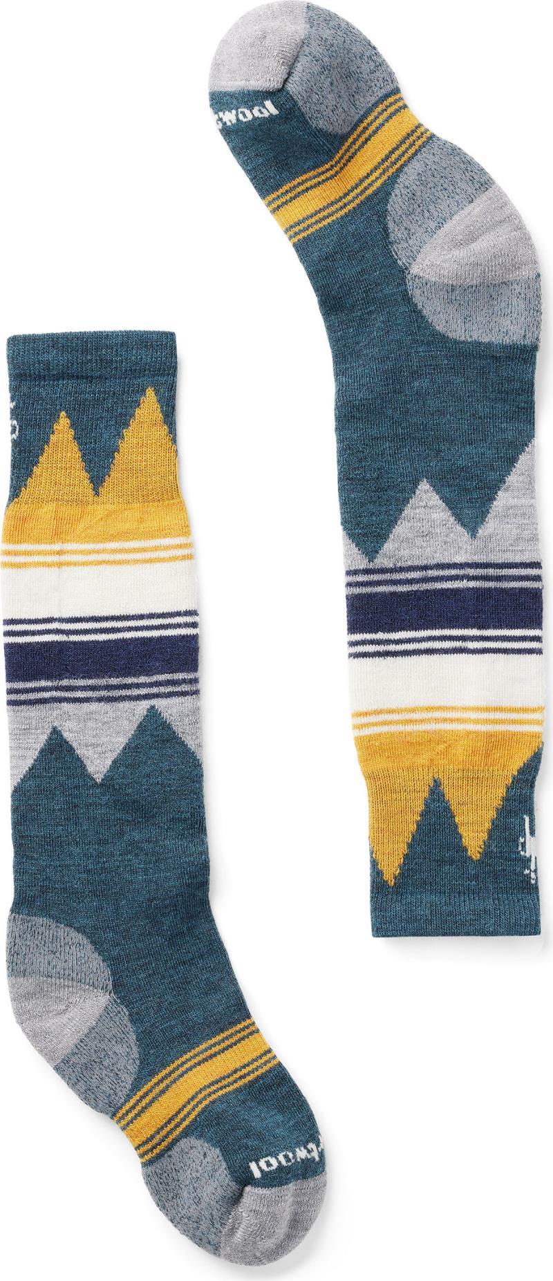 Ski Light Cushion Over The Calf Socks - Kids - Twilight Blue 1