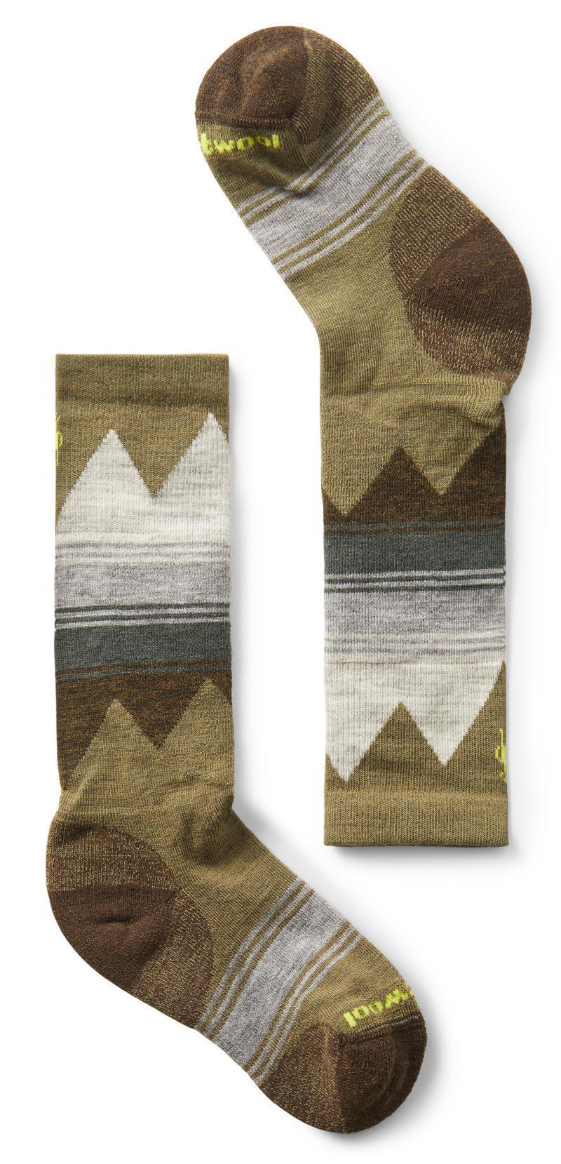 Ski Light Cushion Over The Calf Socks - Kids - Winter Moss 1