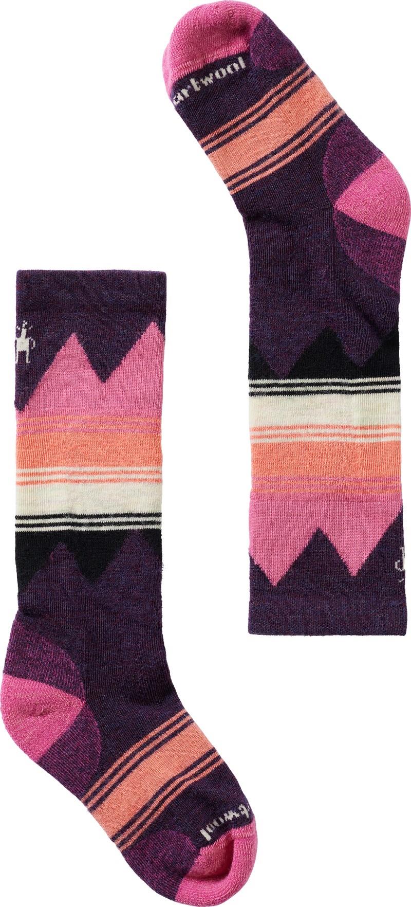 Ski Light Cushion Over The Calf Socks - Kids - purple iris 1