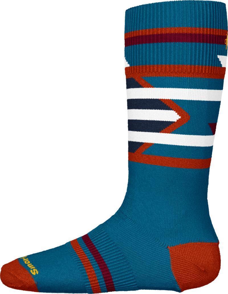 Ski Racer Socks - Kids - ocean abyss 1