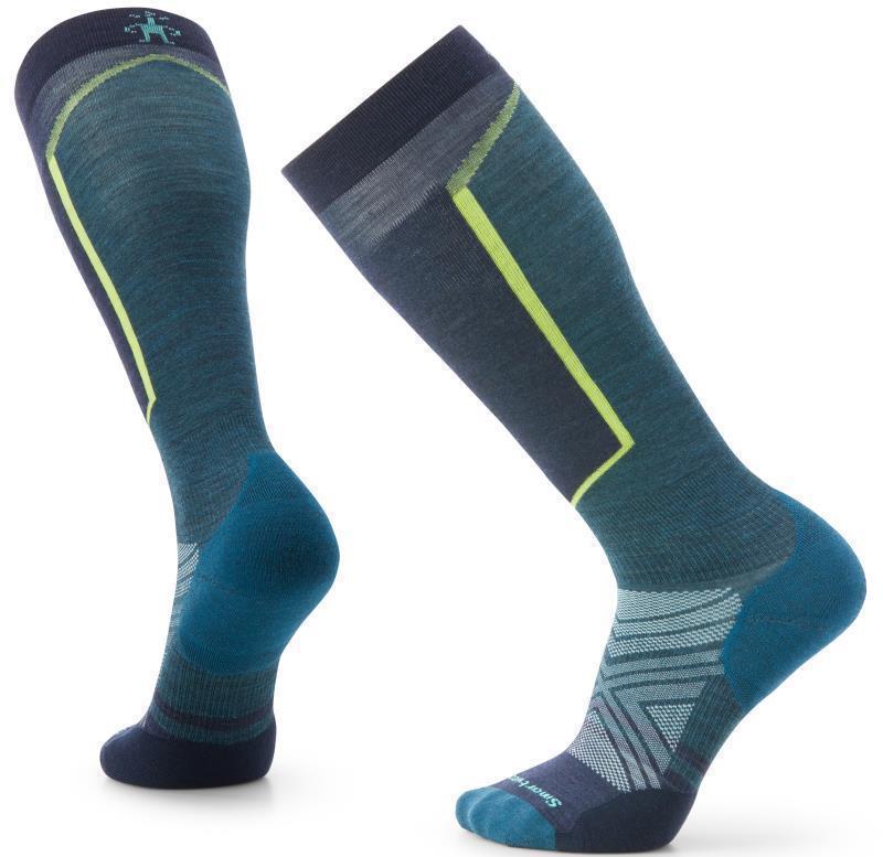 Ski Targeted Cushion Over The Calf Socks - Mens - Twilight Blue 1