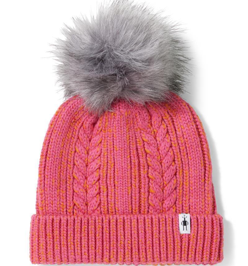 Ski Town Hat - Power Pink 1