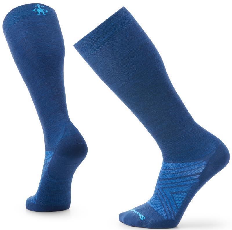 Ski Zero Cushion Over The Calf Socks - Mens - Alpine Blue 1