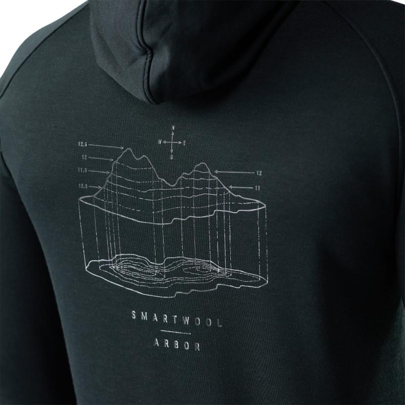 Smartloft 1/2 Zip Hoodie - Mens - black / honey gold 1