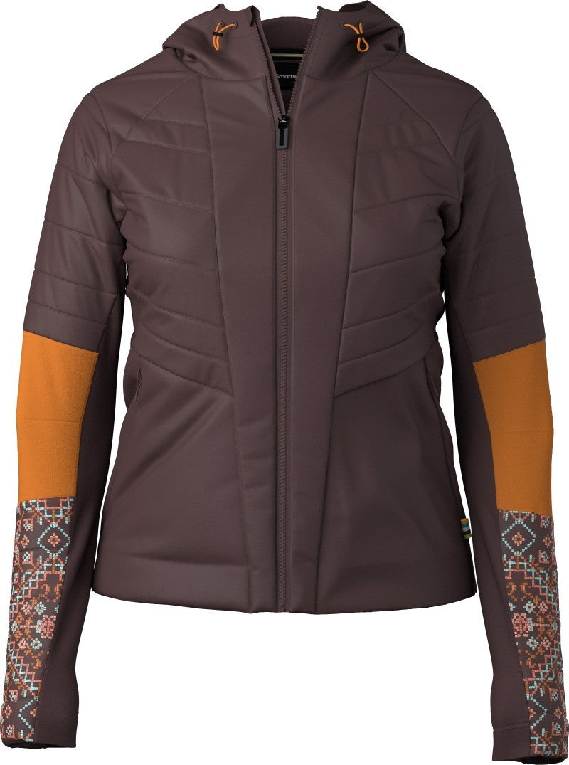 Smartloft Hooded Jacket - Womens - mink nordic fair isle 1
