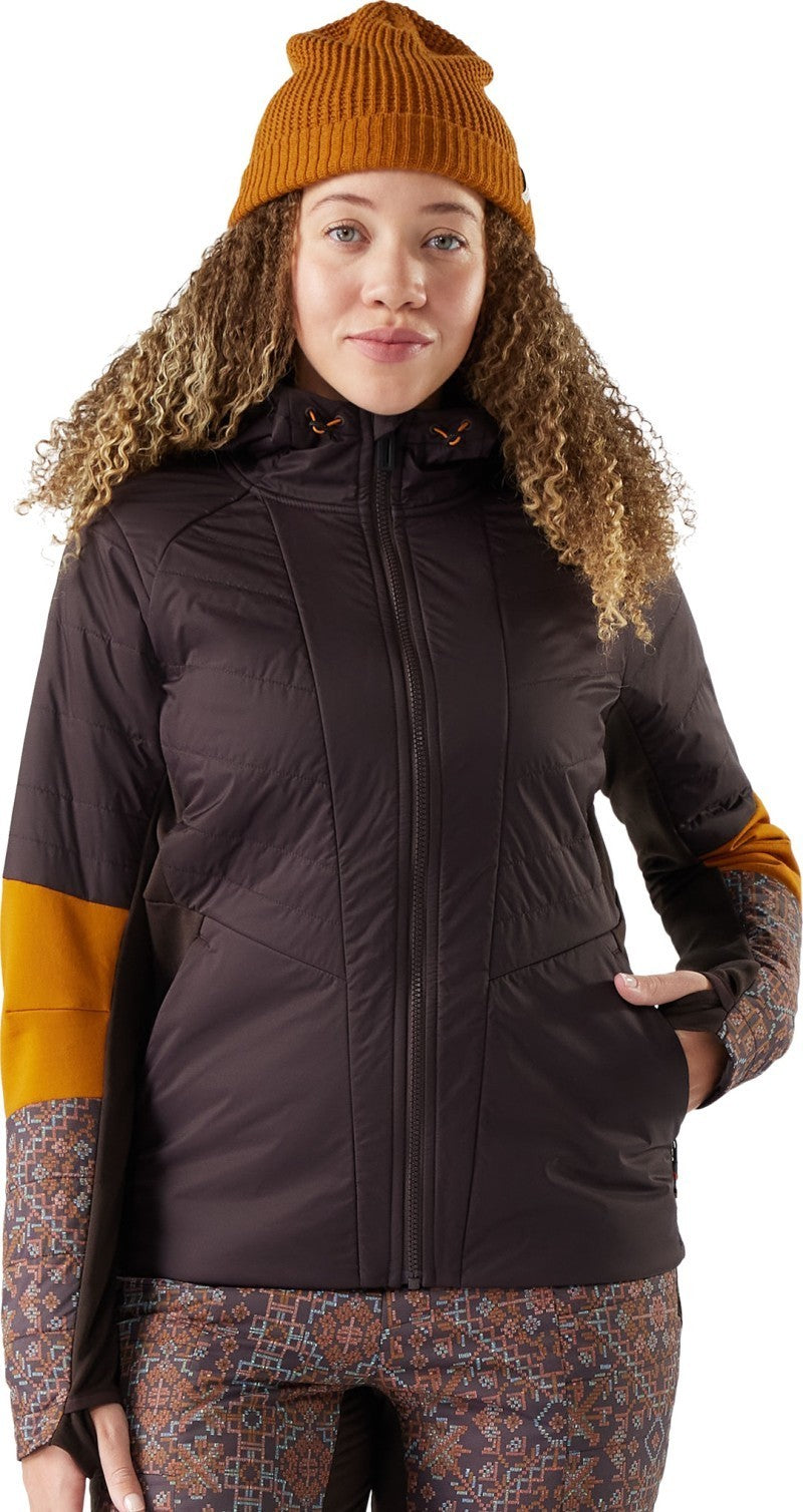Smartloft Hooded Jacket - Womens - mink nordic fair isle 1