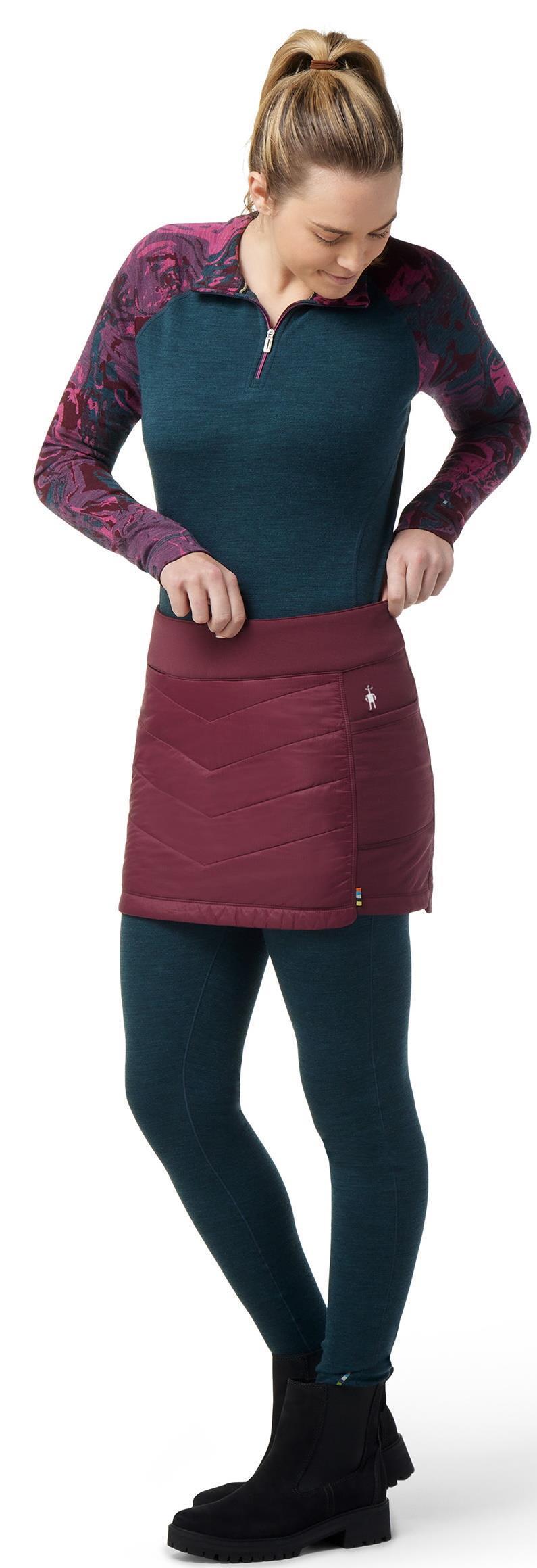 Smartloft Pull On Skirt - Black Cherry 2