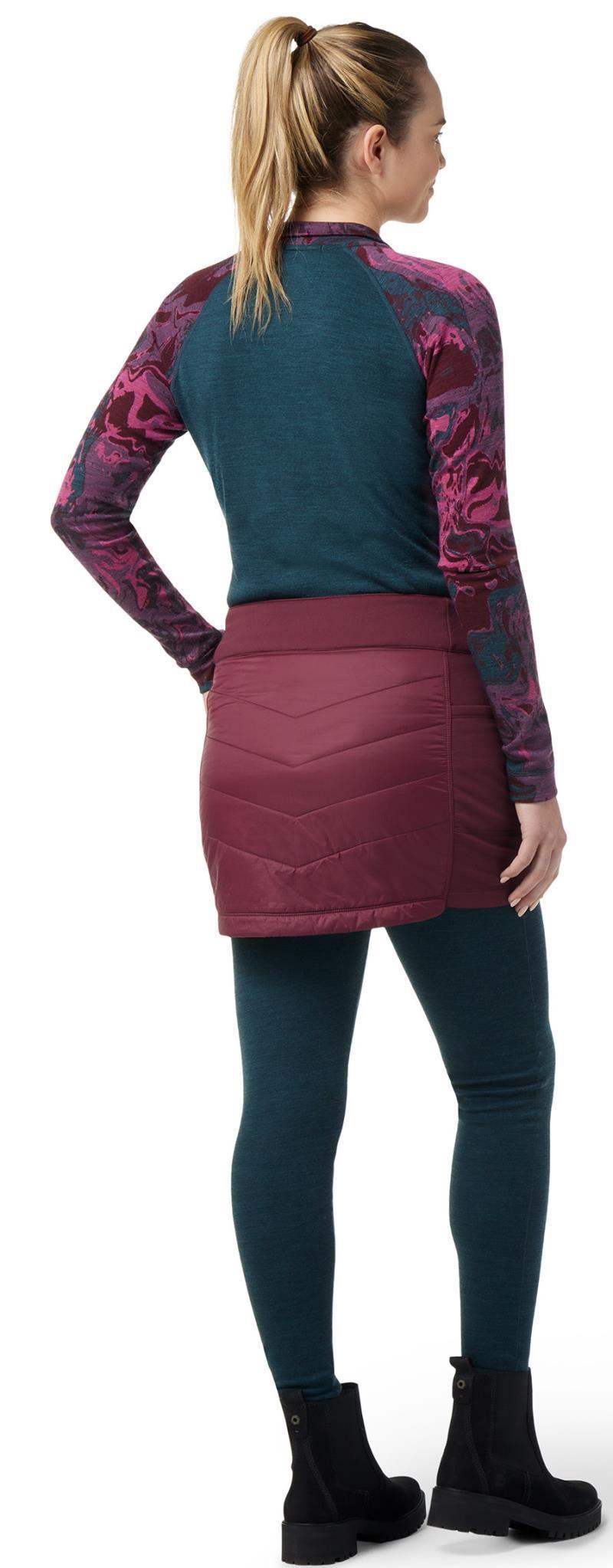 Smartloft Pull On Skirt - Black Cherry 3