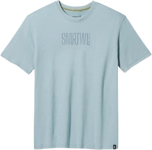 Smartwool Active Logo Graphic SS Tee - Unisex - Lead 1