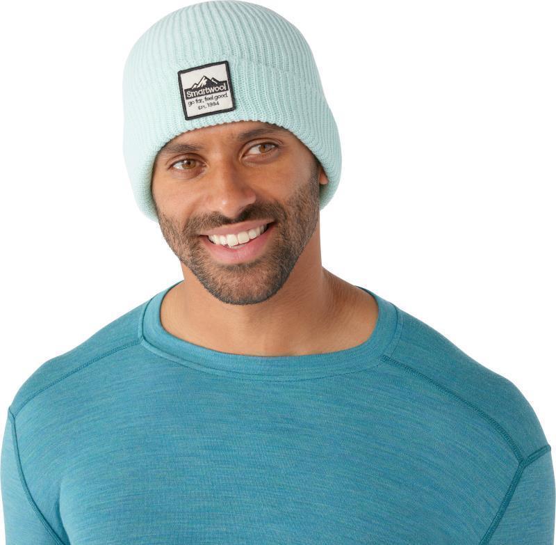 Smartwool Patch Beanie - Bleached Aqua 3