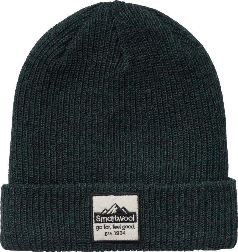 Smartwool Patch Beanie - Dark Sage Heather 1