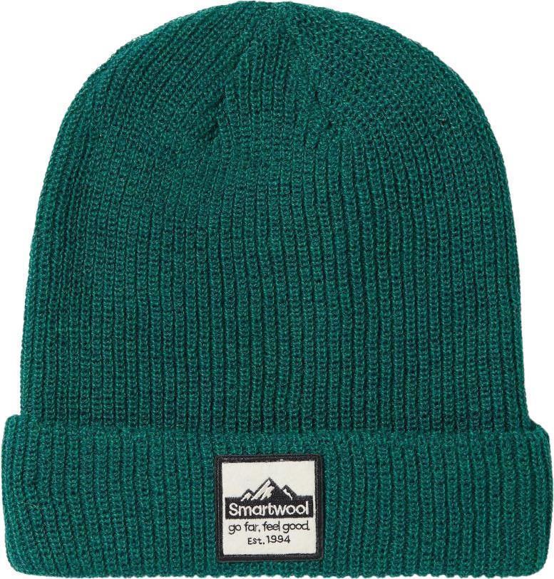 Smartwool Patch Beanie - Emerald Green Heather 1