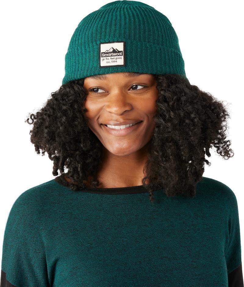 Smartwool Patch Beanie - Emerald Green Heather 3