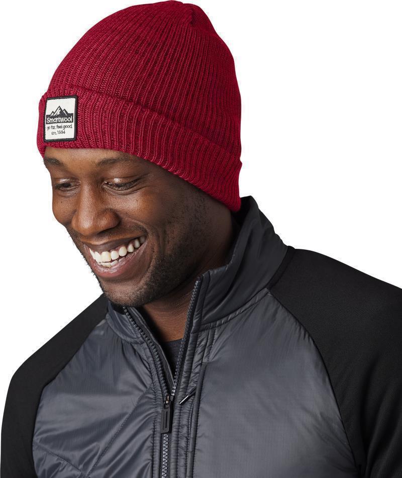 Smartwool Patch Beanie - Pomegranate 2