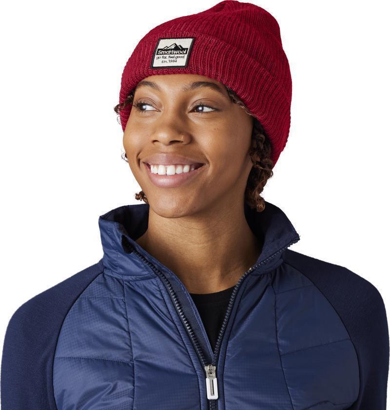 Smartwool Patch Beanie - Pomegranate 3