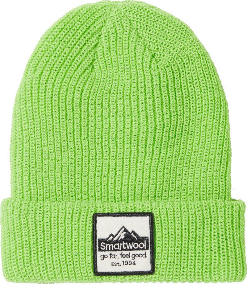 Smartwool Patch Beanie - Kids - Electric Green 1