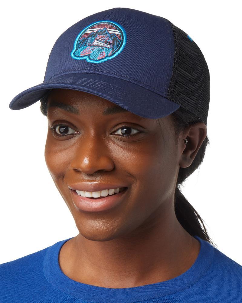Snowcat Trek Trucker Hat - deep navy 1