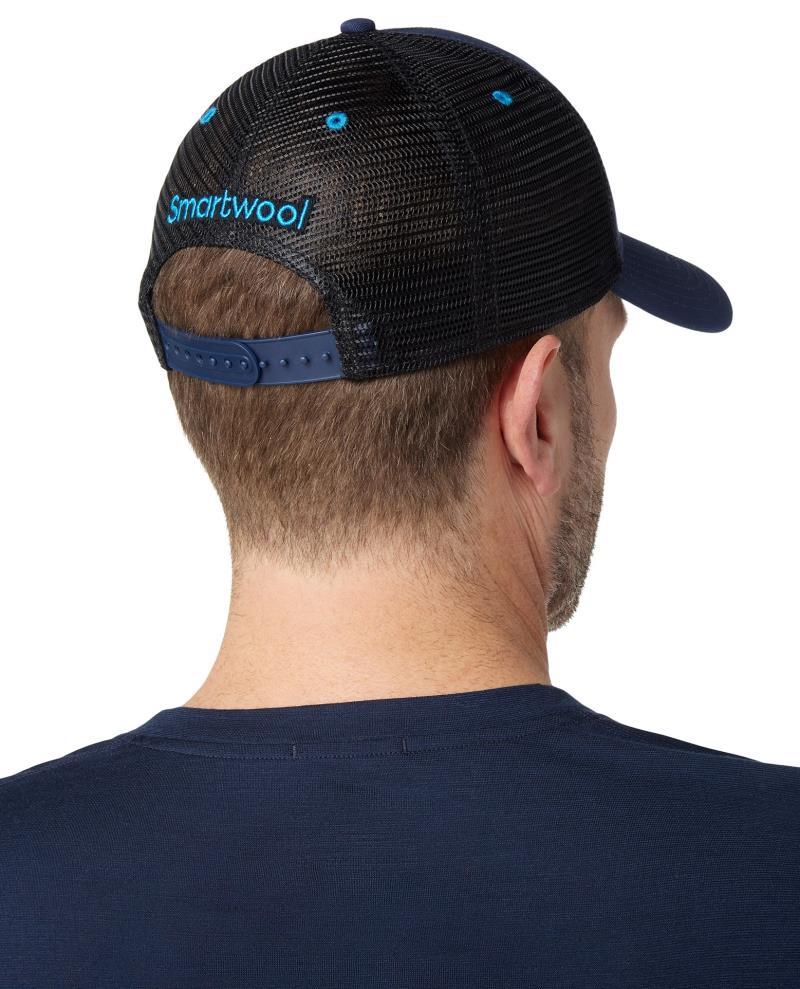 Snowcat Trek Trucker Hat - deep navy 1