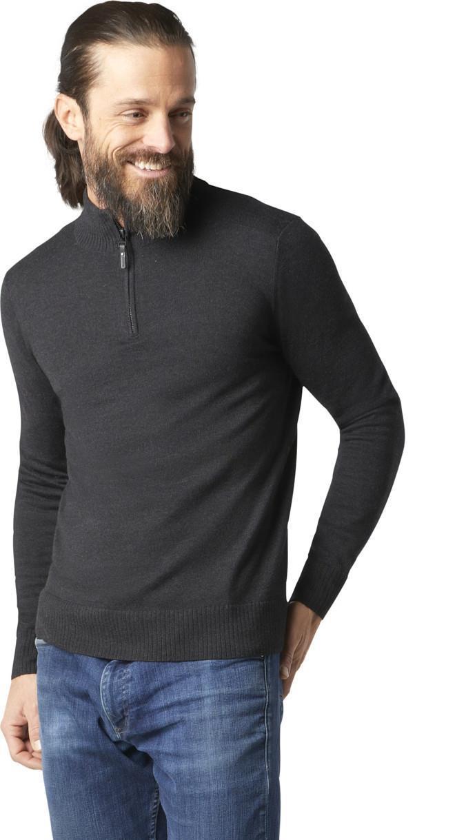 Sparwood 1/2 Zip Sweater - Mens - Charcoal Heather 2