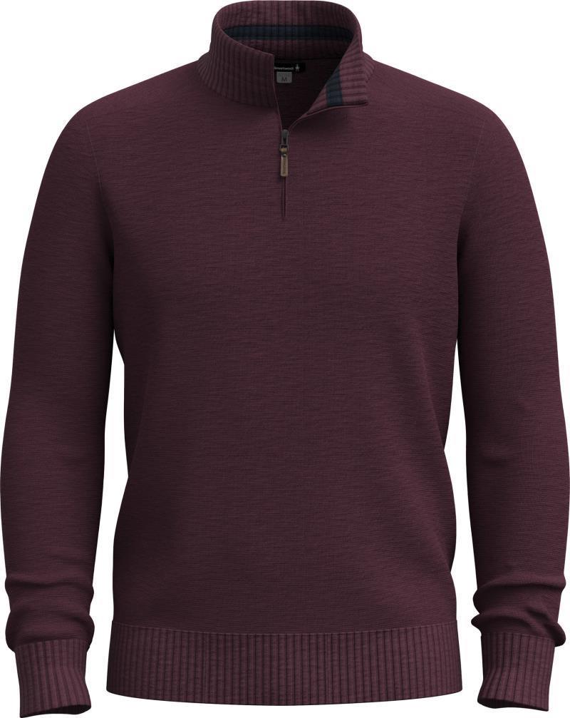Sparwood 1/2 Zip Sweater - Mens - Eggplant Heather 1