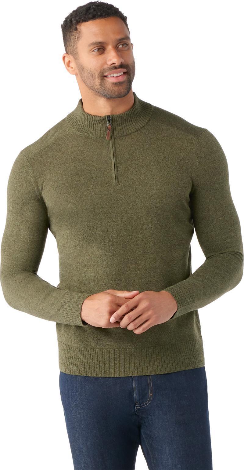 Sparwood 1/2 Zip Sweater - Mens - North Woods Heather / Winter Moss Heather 2