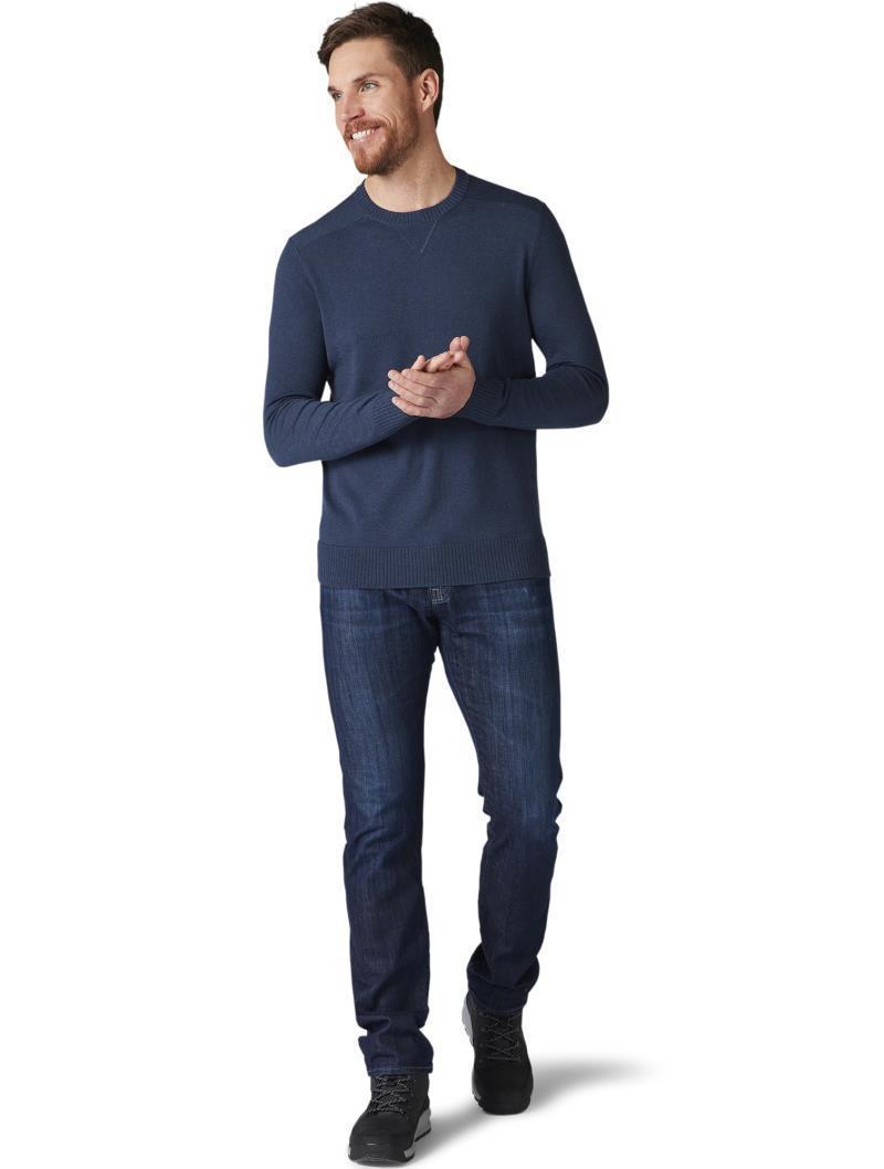 Sparwood Crew Sweater - Mens - Alpine Blue Heather 2