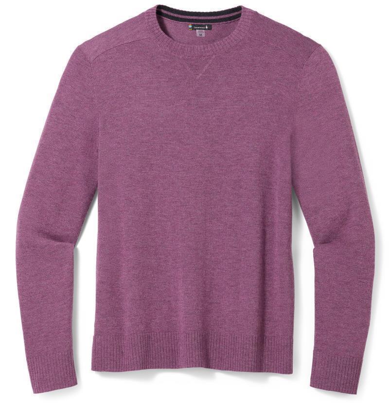 Sparwood Crew Sweater - Mens - Argyle Purple Heather 1