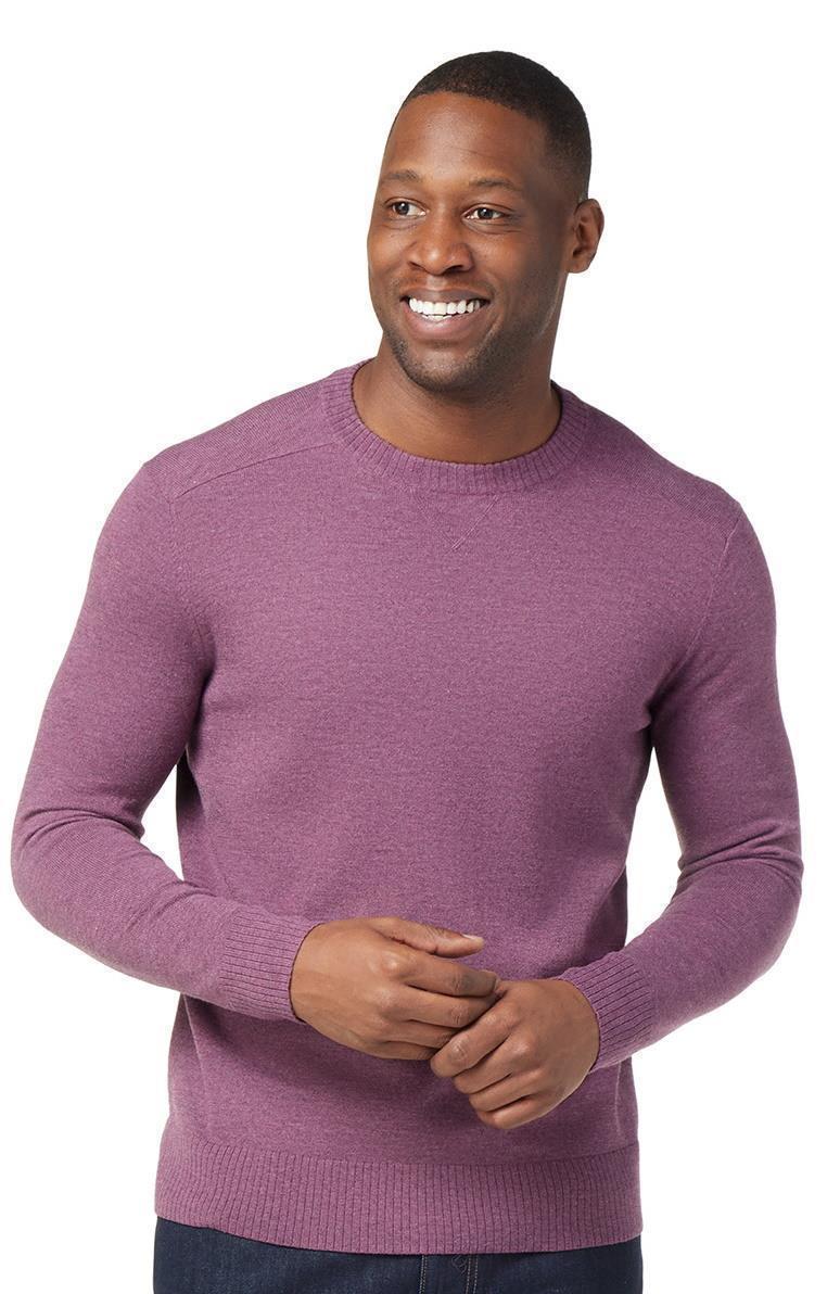 Sparwood Crew Sweater - Mens - Argyle Purple Heather 2