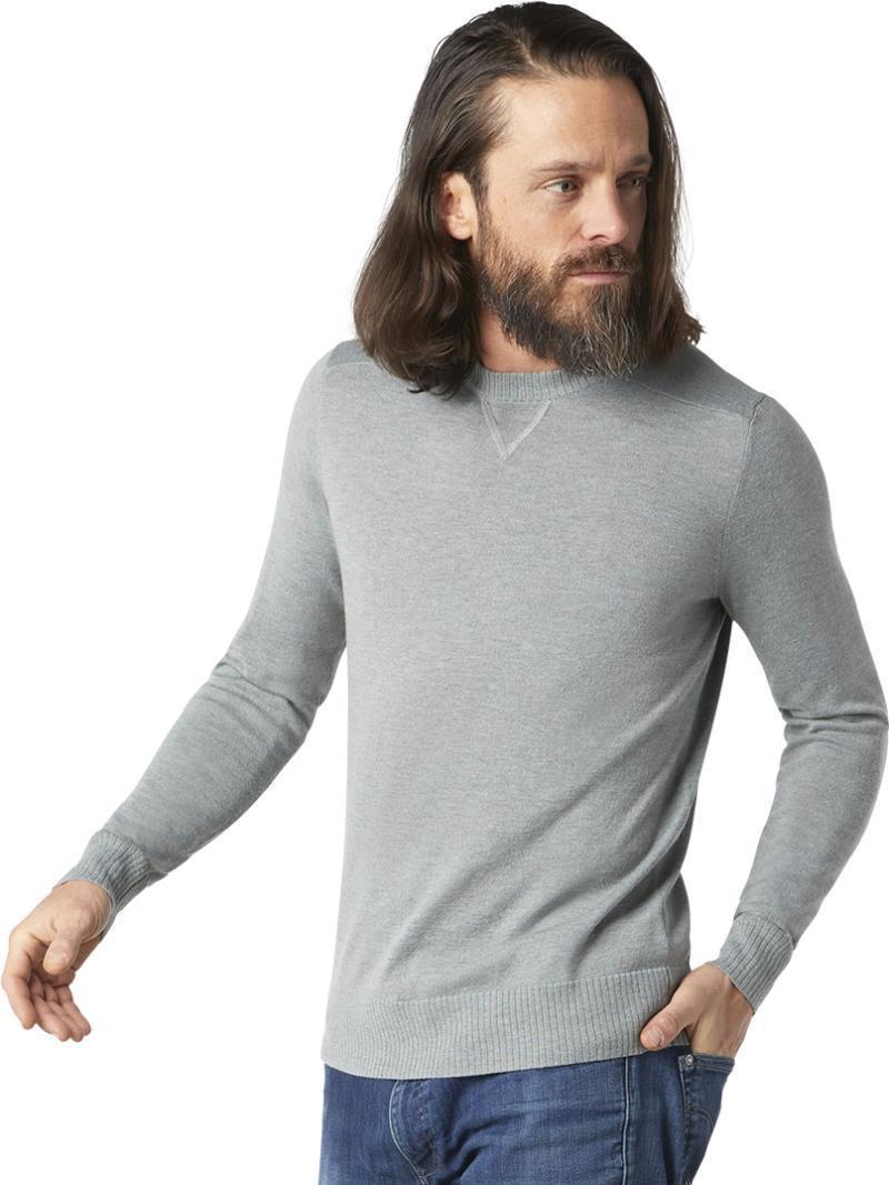 Sparwood Crew Sweater - Mens - Lunar Gray Donegal 2