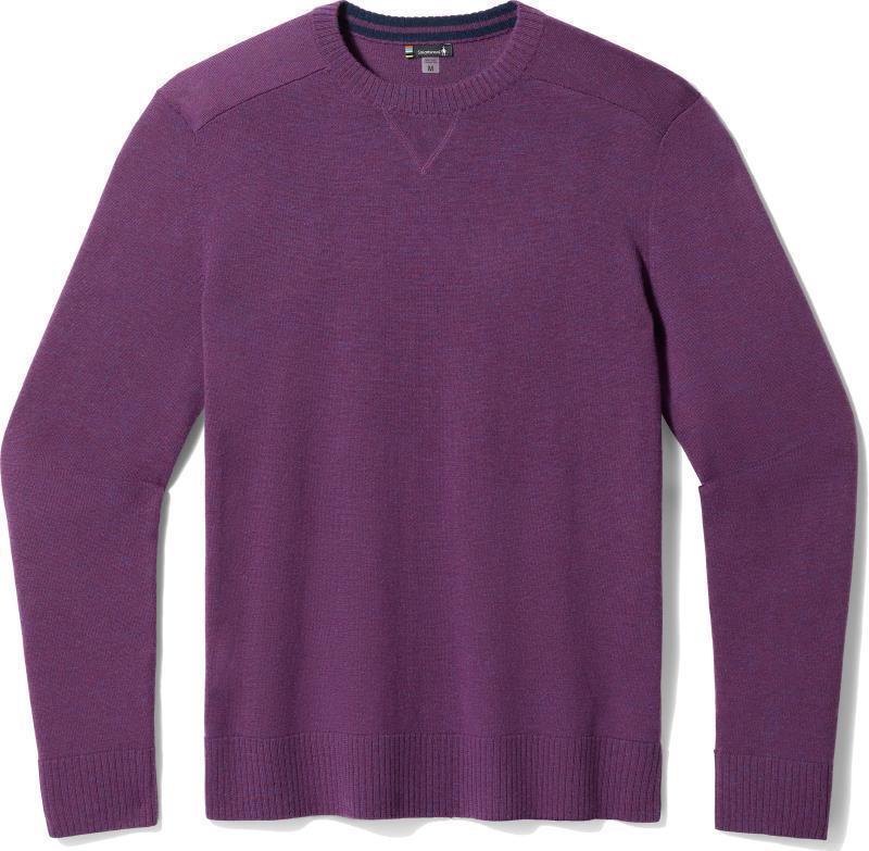 Sparwood Crew Sweater - Mens - Purple Iris Heather 1