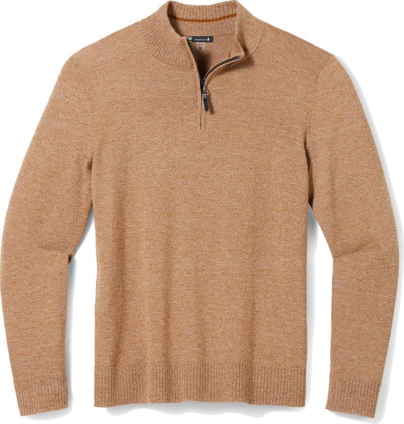 Sparwood Half Zip Sweater - Mens - Acorn Heather / Dune Heather 1