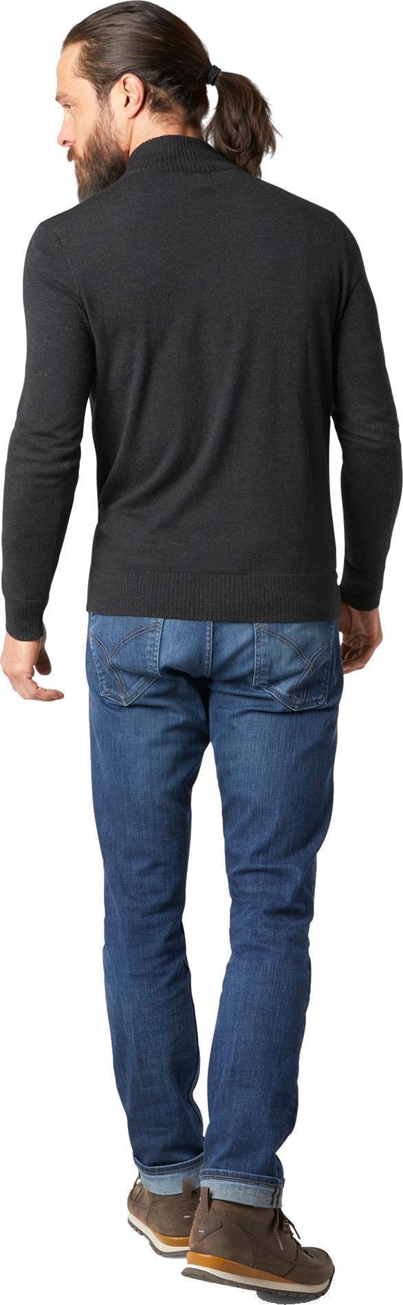 Sparwood Half Zip Sweater - Mens - Charcoal Heather 3
