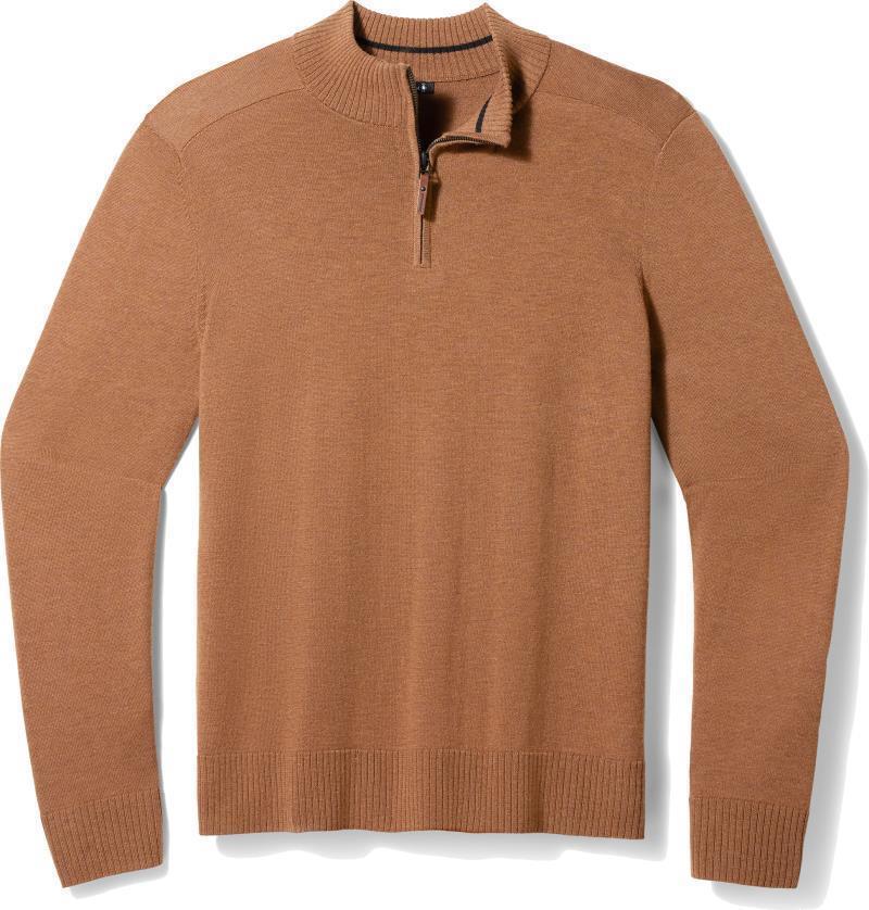 Sparwood Half Zip Sweater - Mens - Fox Brown Heather 1