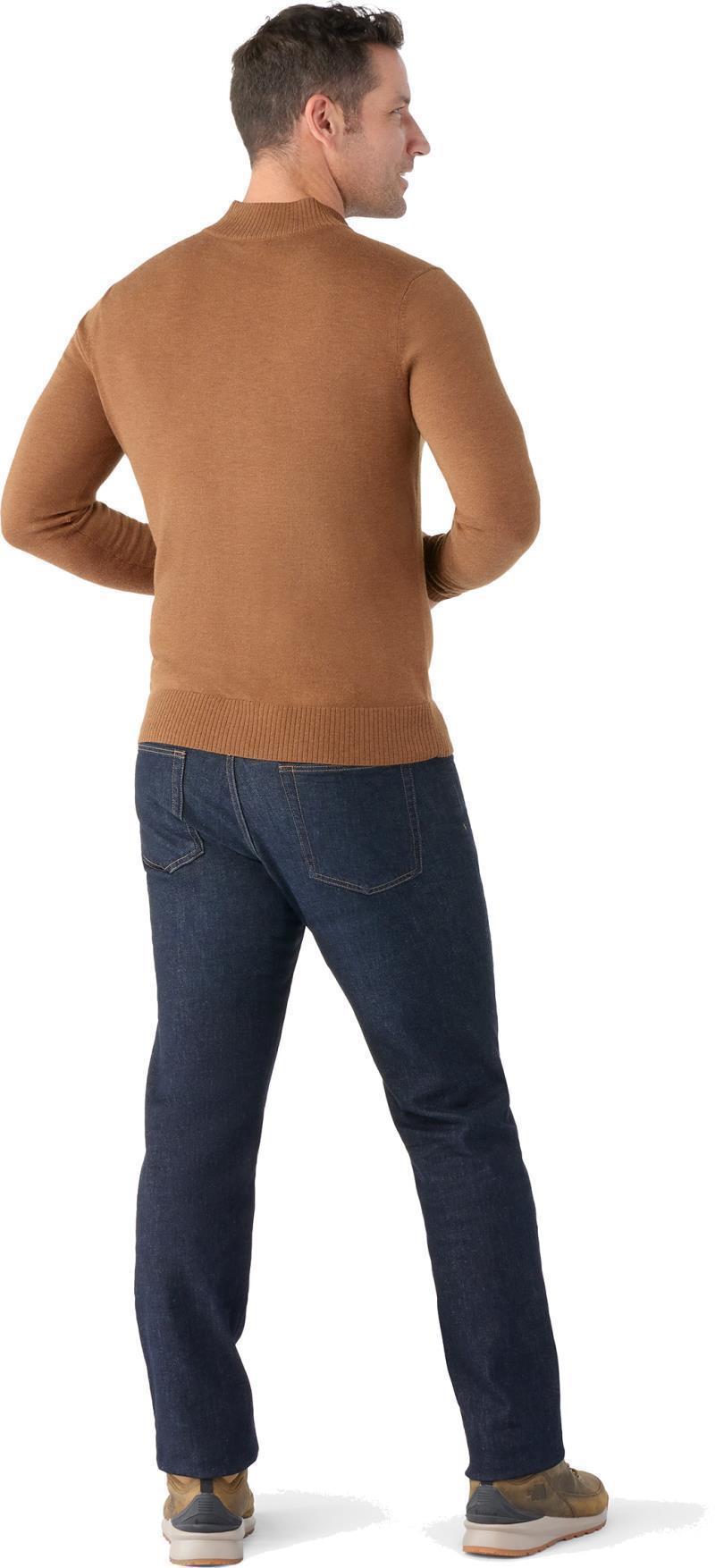 Sparwood Half Zip Sweater - Mens - Fox Brown Heather 3