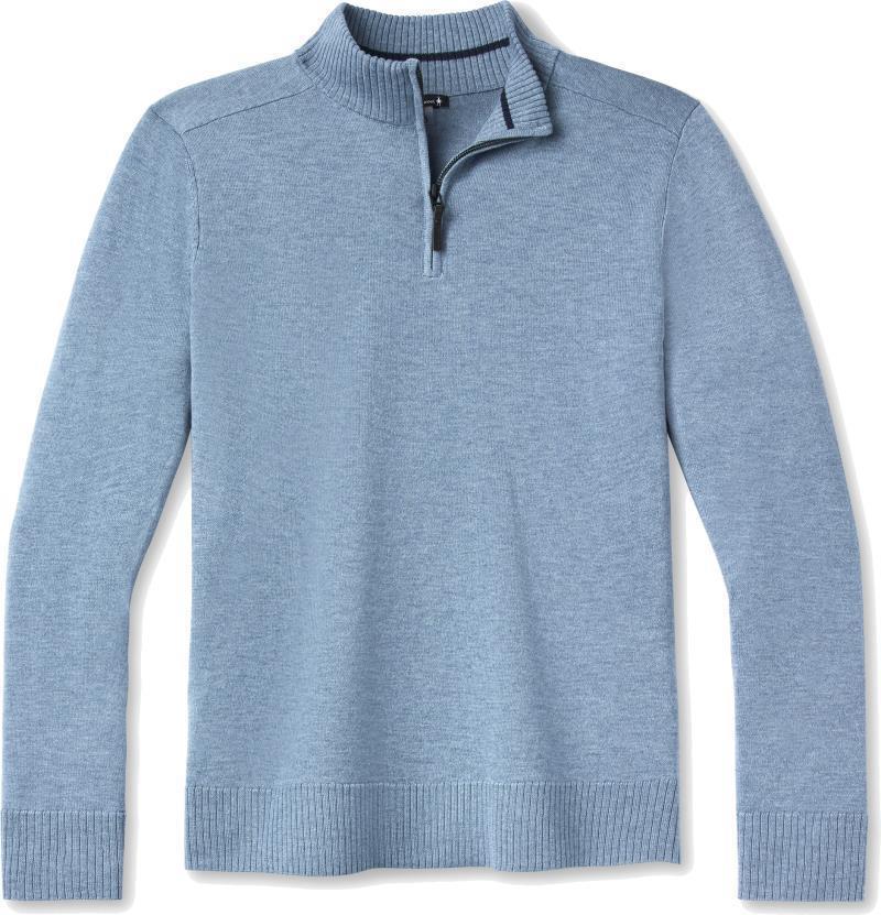 Sparwood Half Zip Sweater - Mens - Mist Blue Heather 1
