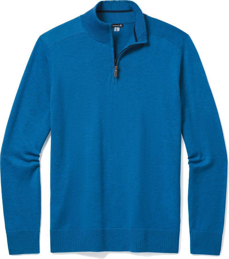 Sparwood Half Zip Sweater - Mens - Neptune Blue Heather 1