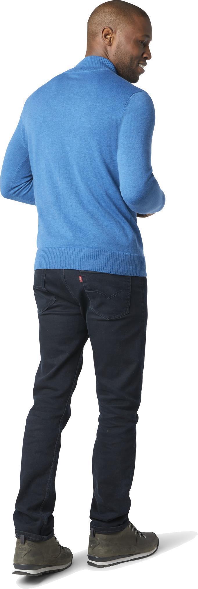 Sparwood Half Zip Sweater - Mens - Neptune Blue Heather 3