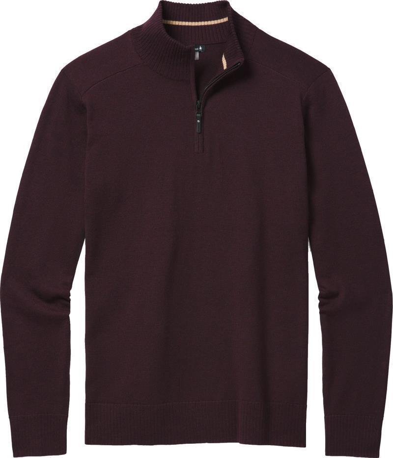 Sparwood Half Zip Sweater - Mens - Woodsmoke Heather 1