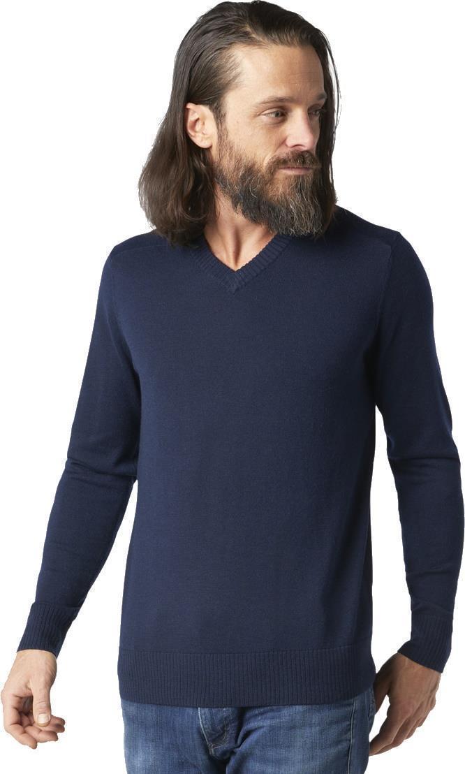 Sparwood V-Neck Sweater - Mens - Deep Navy Heather 2
