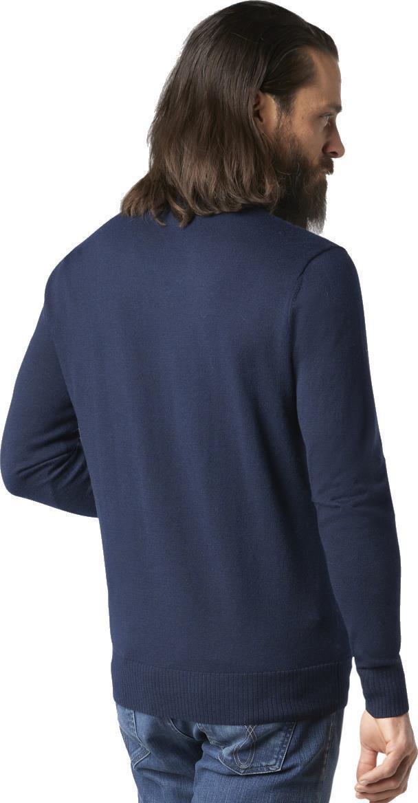 Sparwood V-Neck Sweater - Mens - Deep Navy Heather 3