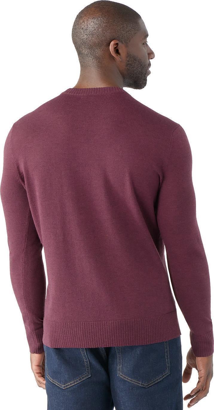 Sparwood V-Neck Sweater - Mens - Eggplant Heather 3