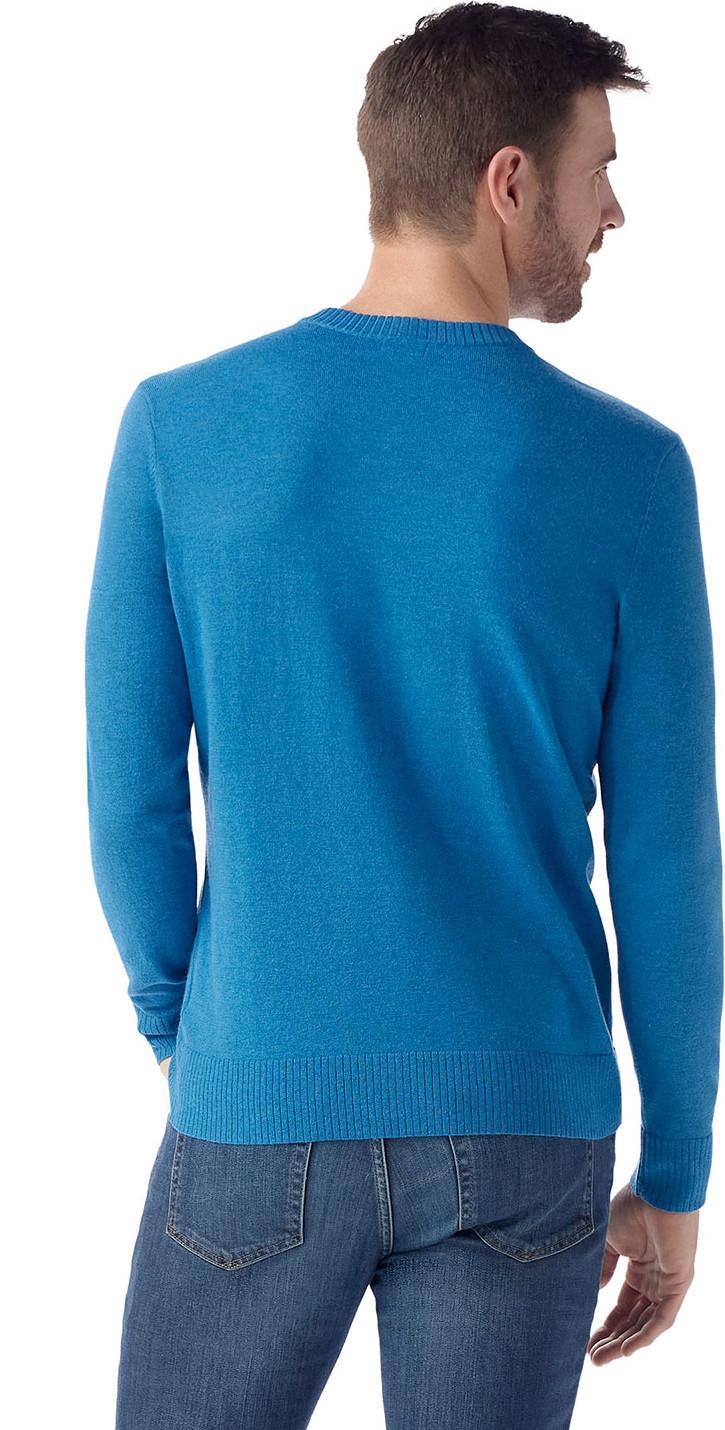 Sparwood V-Neck Sweater - Mens - Nival Blue Heather 3